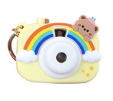 Image Projecting Camera Keychains, kawaii keychain, camera, projecting cute images